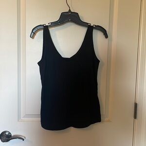 Old Navy black cropped tank/cami